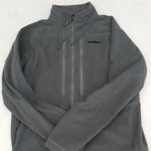 Solstice men's zip up fleece jacket